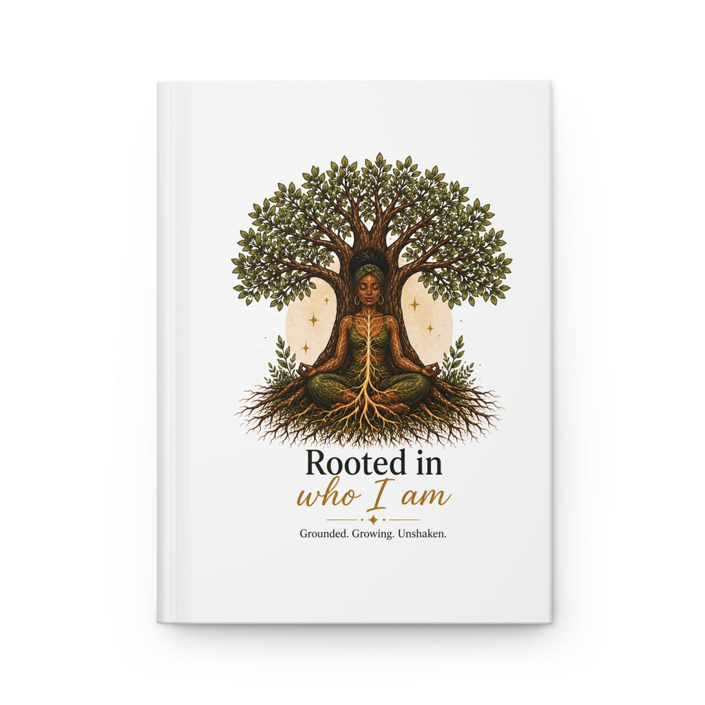 Rooted in Who I Am — Rooted Collection Hardcover Journal