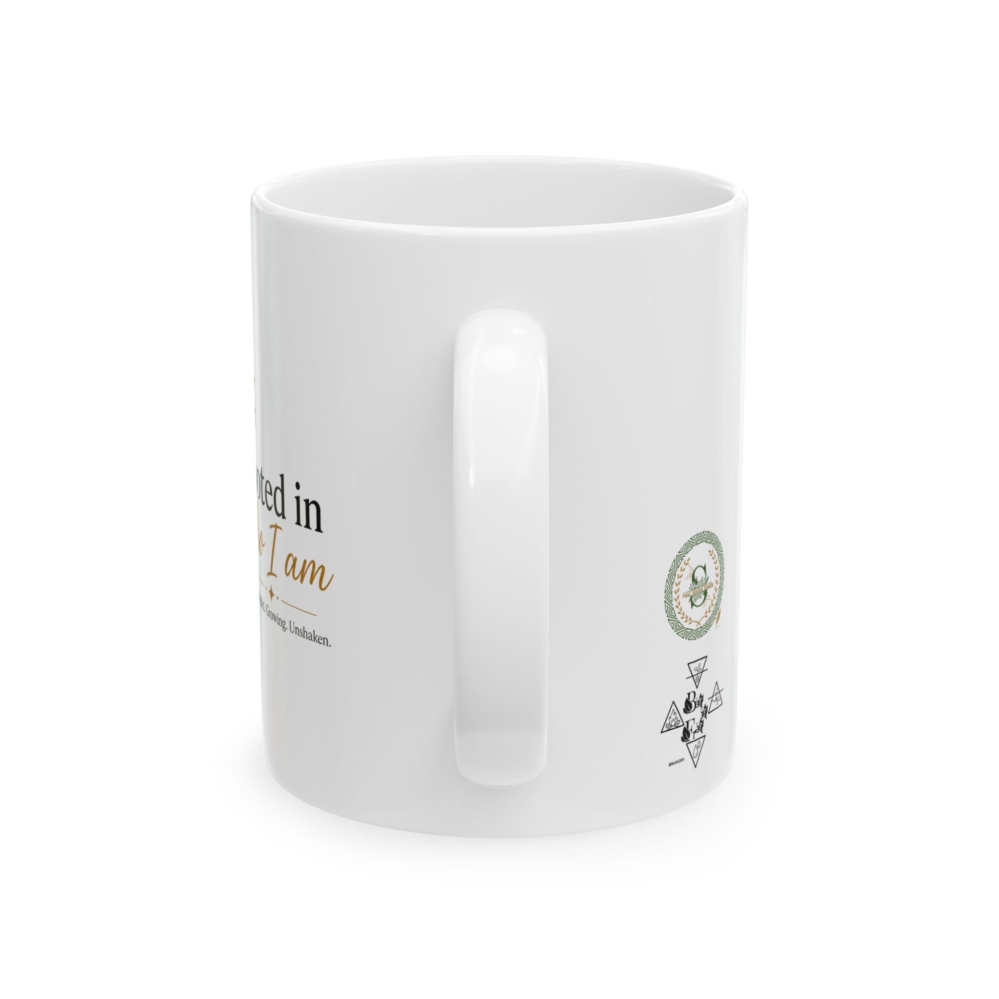 Rooted in Who I Am — Rooted Collection Ceramic Mug