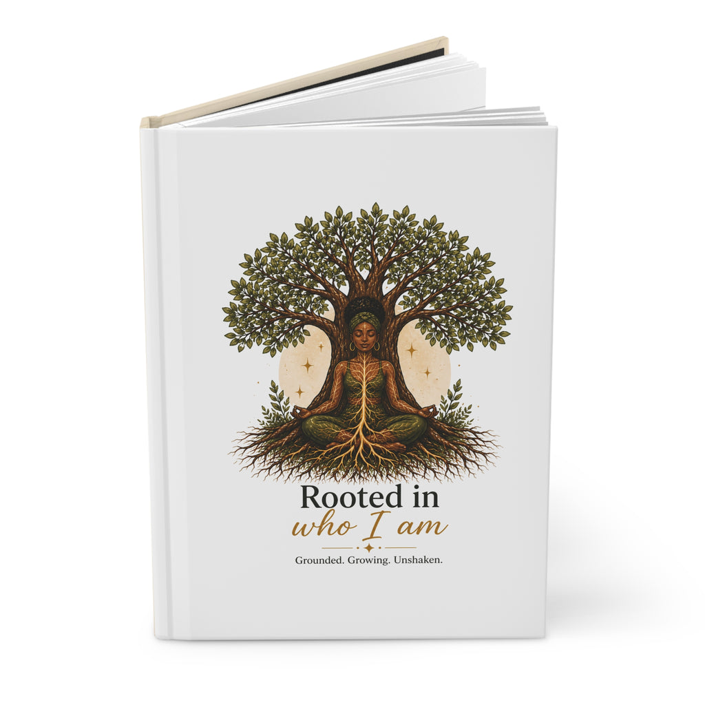 Rooted in Who I Am — Rooted Collection Hardcover Journal