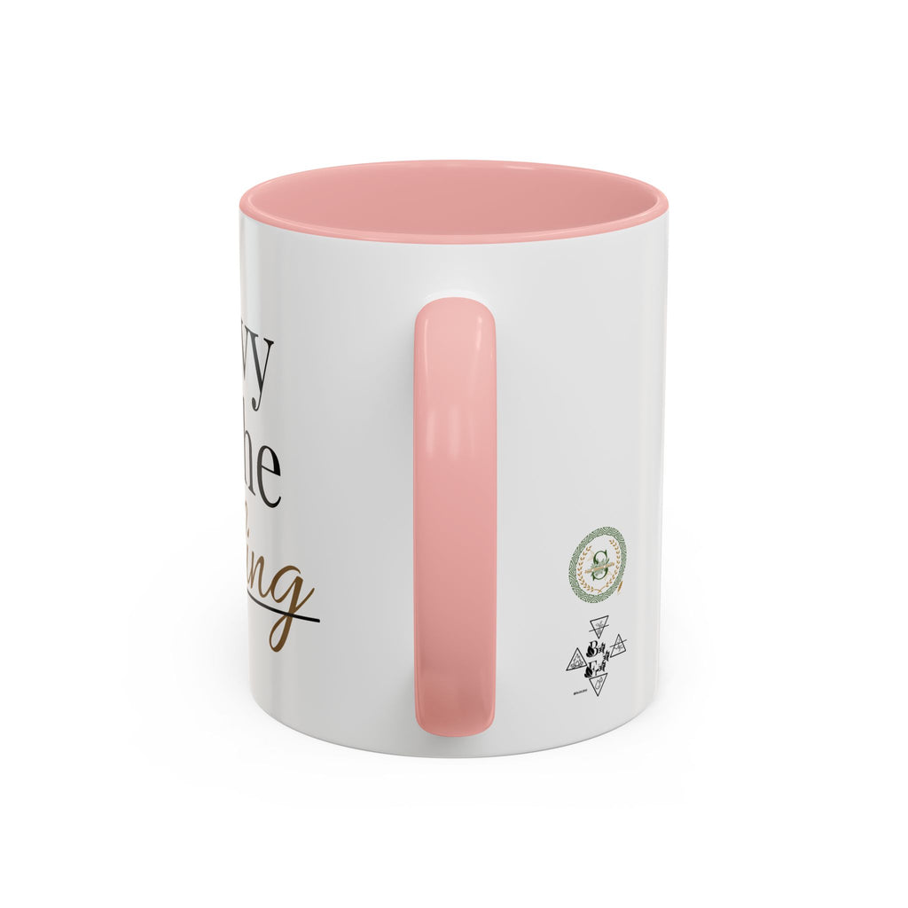 Heavy on the Healing Mug | Self Care Gift | Mental Health Awareness | Soft Life Aesthetic | Black Girl Healing | Soul Rooted Society x B3fr33 Graphics