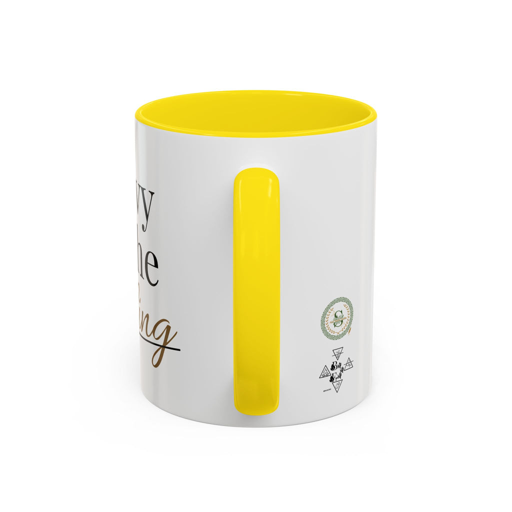 Heavy on the Healing Mug | Self Care Gift | Mental Health Awareness | Soft Life Aesthetic | Black Girl Healing | Soul Rooted Society x B3fr33 Graphics