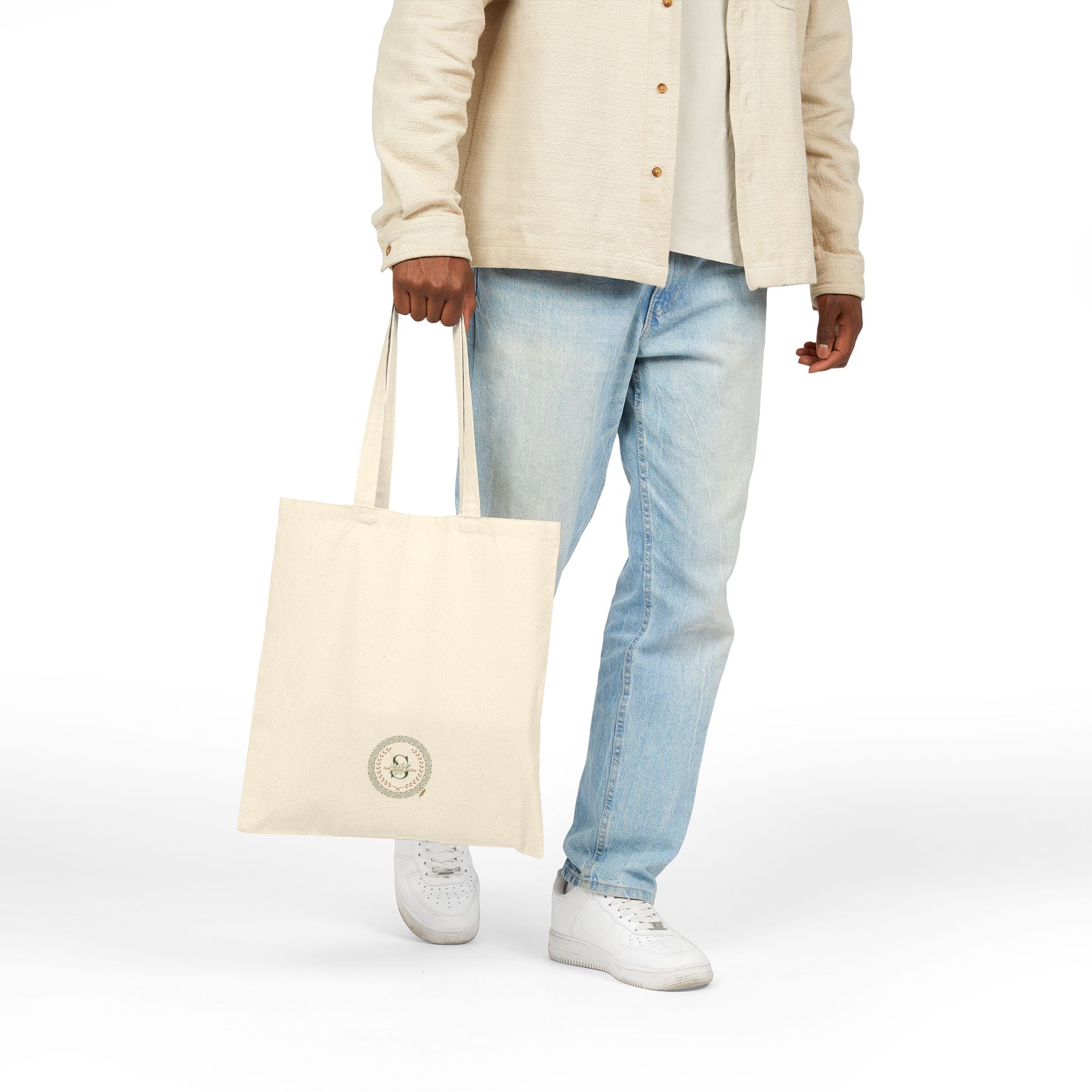 Heavy on the Healing Tote — Floral Canvas Bag | Soul Rooted Society