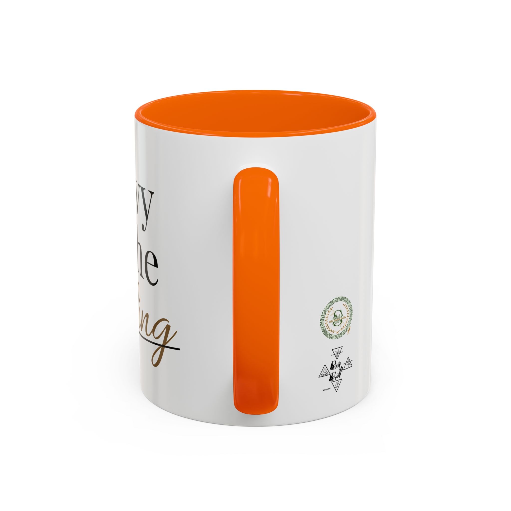 Heavy on the Healing Mug | Self Care Gift | Mental Health Awareness | Soft Life Aesthetic | Black Girl Healing | Soul Rooted Society x B3fr33 Graphics