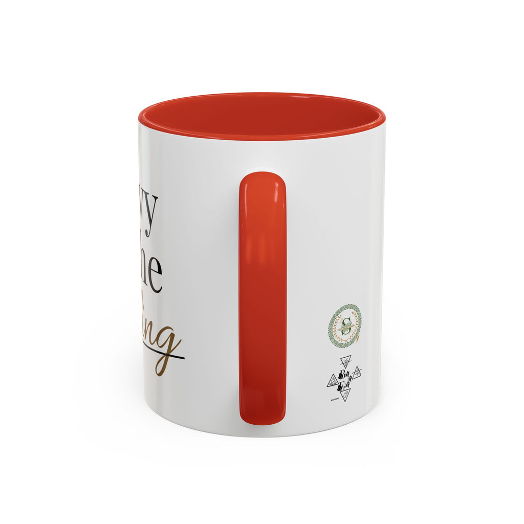 Heavy on the Healing Mug | Self Care Gift | Mental Health Awareness | Soft Life Aesthetic | Black Girl Healing | Soul Rooted Society x B3fr33 Graphics