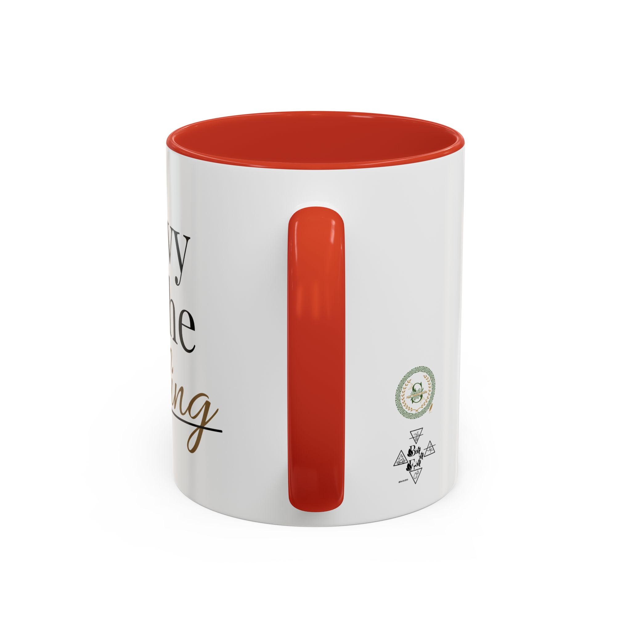 Heavy on the Healing Mug | Self Care Gift | Mental Health Awareness | Soft Life Aesthetic | Black Girl Healing | Soul Rooted Society x B3fr33 Graphics