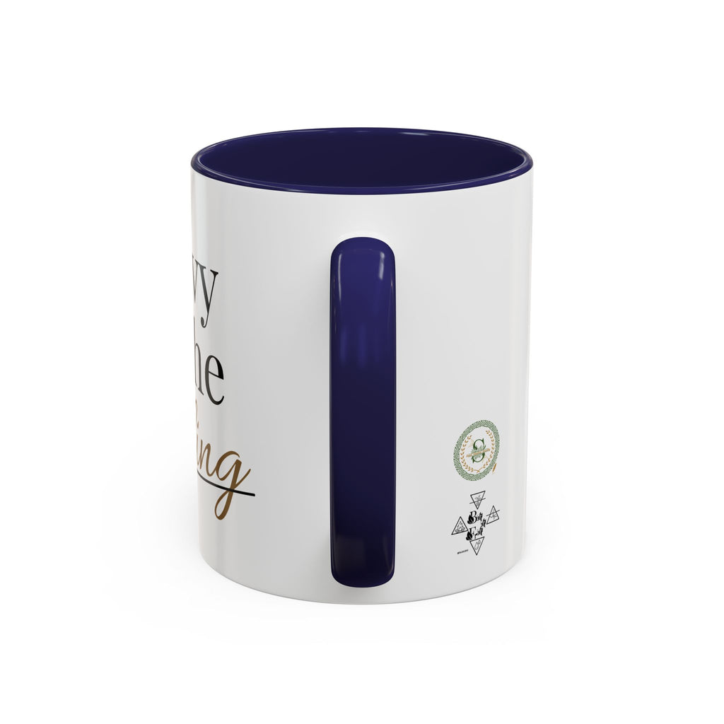 Heavy on the Healing Mug | Self Care Gift | Mental Health Awareness | Soft Life Aesthetic | Black Girl Healing | Soul Rooted Society x B3fr33 Graphics
