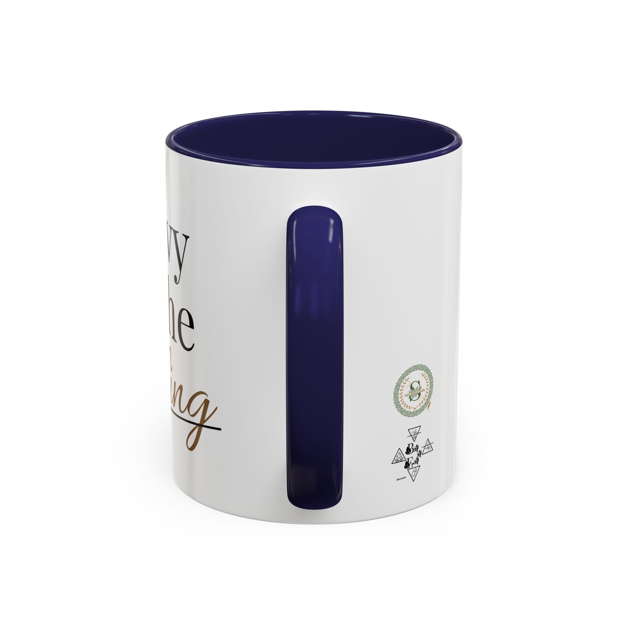 Heavy on the Healing Mug | Self Care Gift | Mental Health Awareness | Soft Life Aesthetic | Black Girl Healing | Soul Rooted Society x B3fr33 Graphics