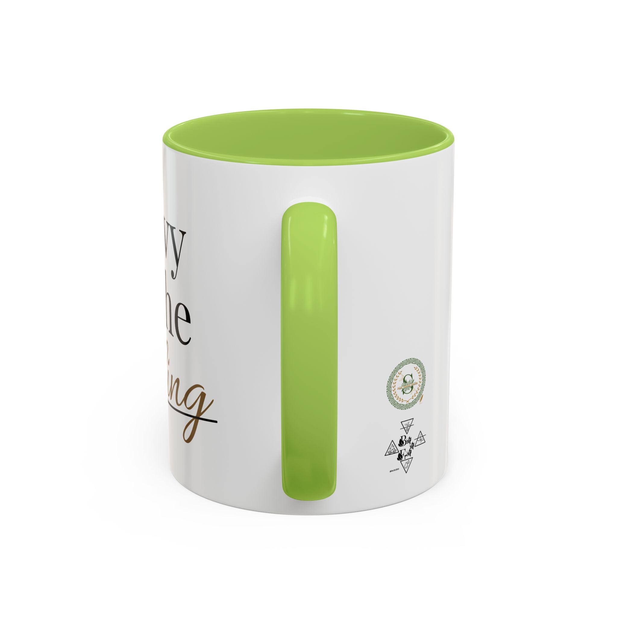 Heavy on the Healing Mug | Self Care Gift | Mental Health Awareness | Soft Life Aesthetic | Black Girl Healing | Soul Rooted Society x B3fr33 Graphics