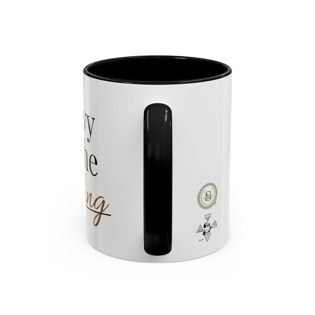 Heavy on the Healing Mug | Self Care Gift | Mental Health Awareness | Soft Life Aesthetic | Black Girl Healing | Soul Rooted Society x B3fr33 Graphics