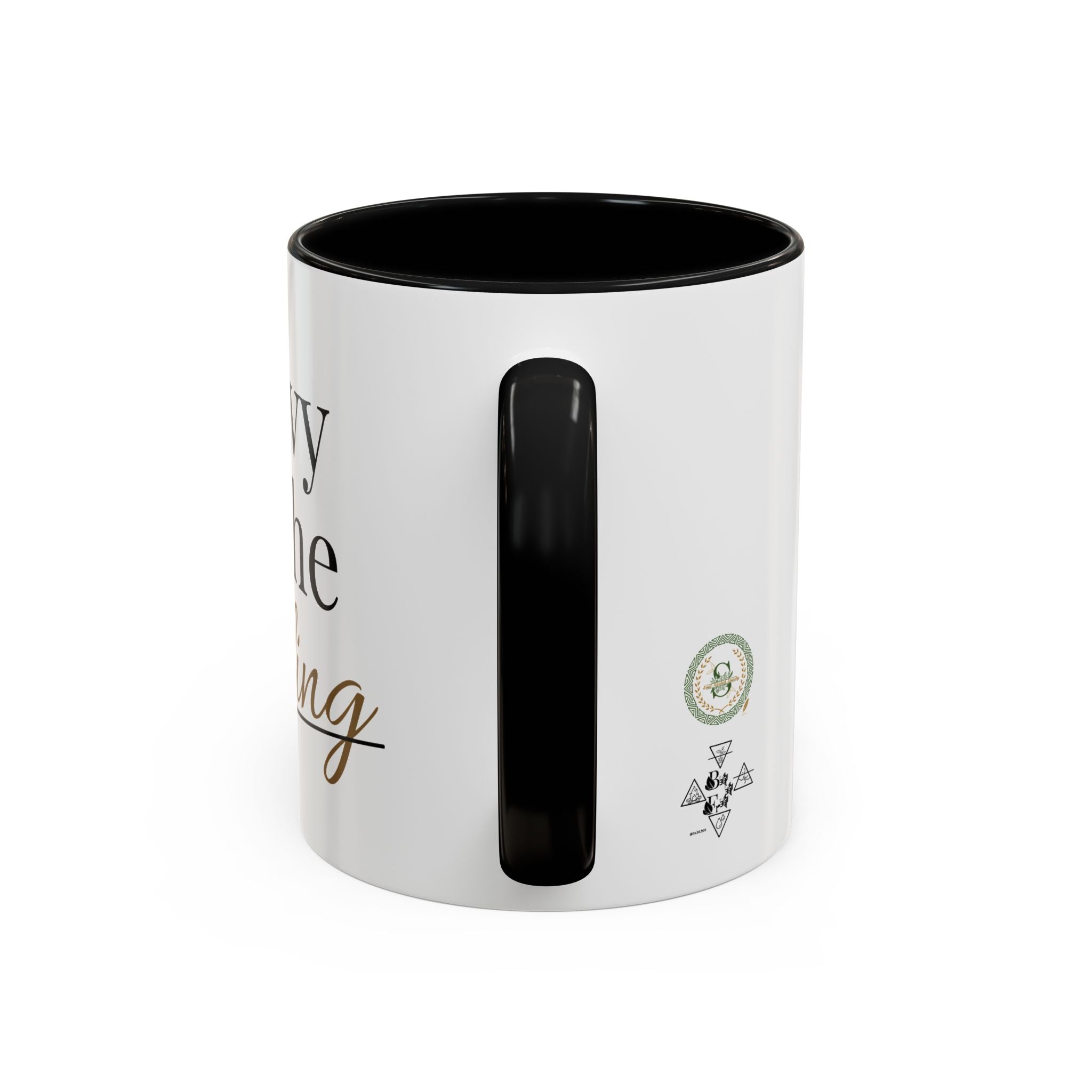 Heavy on the Healing Mug | Self Care Gift | Mental Health Awareness | Soft Life Aesthetic | Black Girl Healing | Soul Rooted Society x B3fr33 Graphics